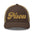 Pisces Zodiac Embroidered Curved Bill Trucker Hat - Brown/Khaki Color - https://ascensionemporium.net