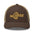 Libra Zodiac Embroidered Curved Bill Trucker Hat - Brown/Khaki Color - https://ascensionemporium.net