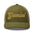 Gemini Zodiac Embroidered Curved Bill Trucker Hat - Moss/Khaki Color - https://ascensionemporium.net