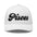 Pisces Zodiac Embroidered Curved Bill Trucker Hat - White Color - https://ascensionemporium.net