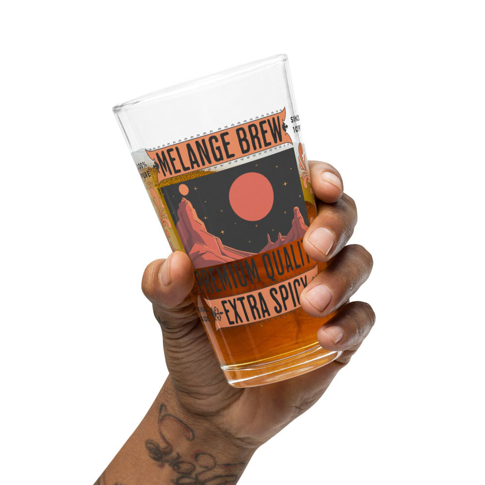 Melange Brew Shaker Pint Glass - https://ascensionemporium.net
