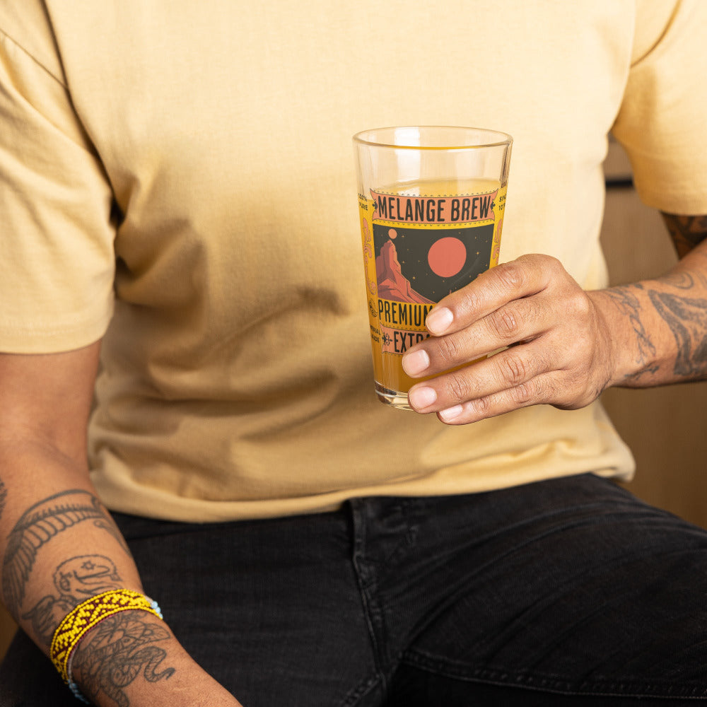 Melange Brew Shaker Pint Glass - https://ascensionemporium.net
