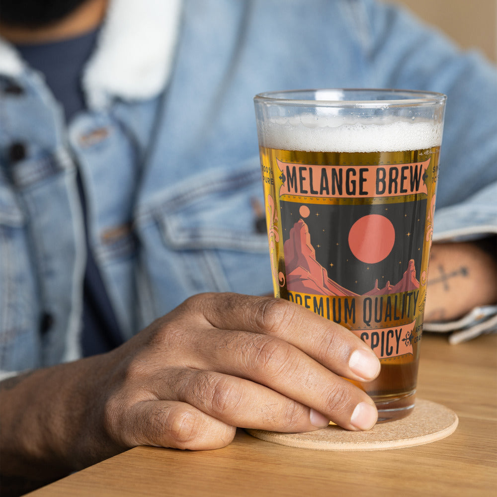 Melange Brew Shaker Pint Glass - https://ascensionemporium.net