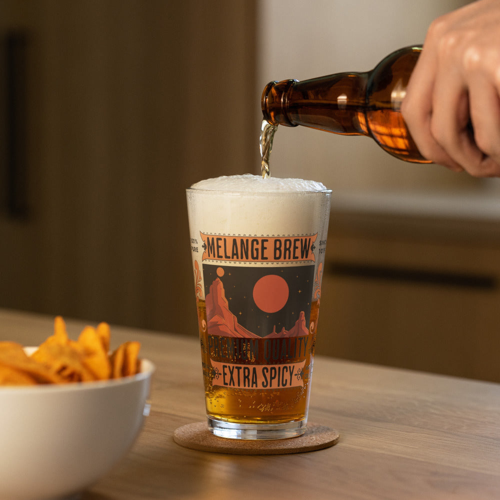 Melange Brew Shaker Pint Glass - https://ascensionemporium.net