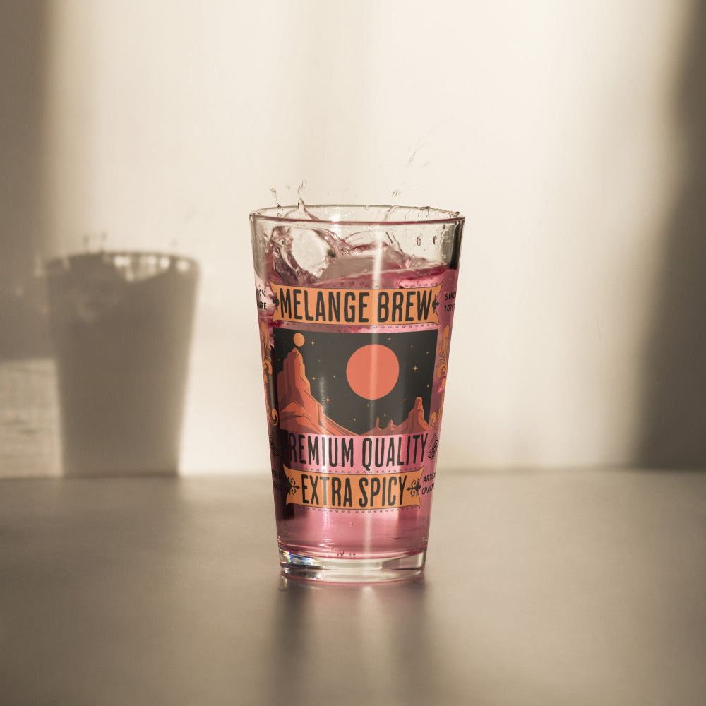 Melange Brew Shaker Pint Glass - https://ascensionemporium.net