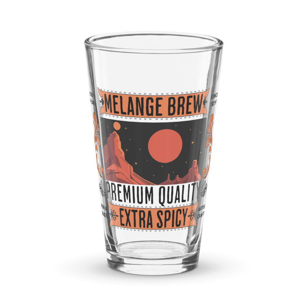 Melange Brew Shaker Pint Glass - https://ascensionemporium.net