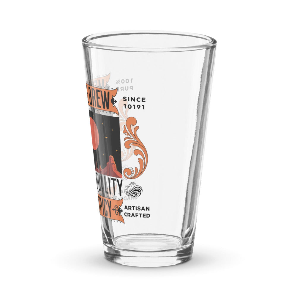Melange Brew Shaker Pint Glass - https://ascensionemporium.net