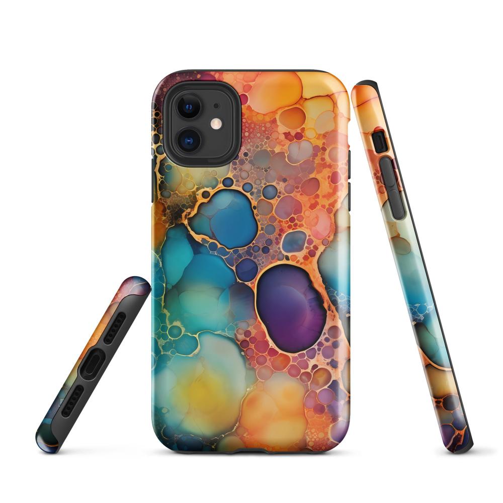 Liquid Crystals iPhone 11 Tough Case 2 - Glossy - https://ascensionemporium.net