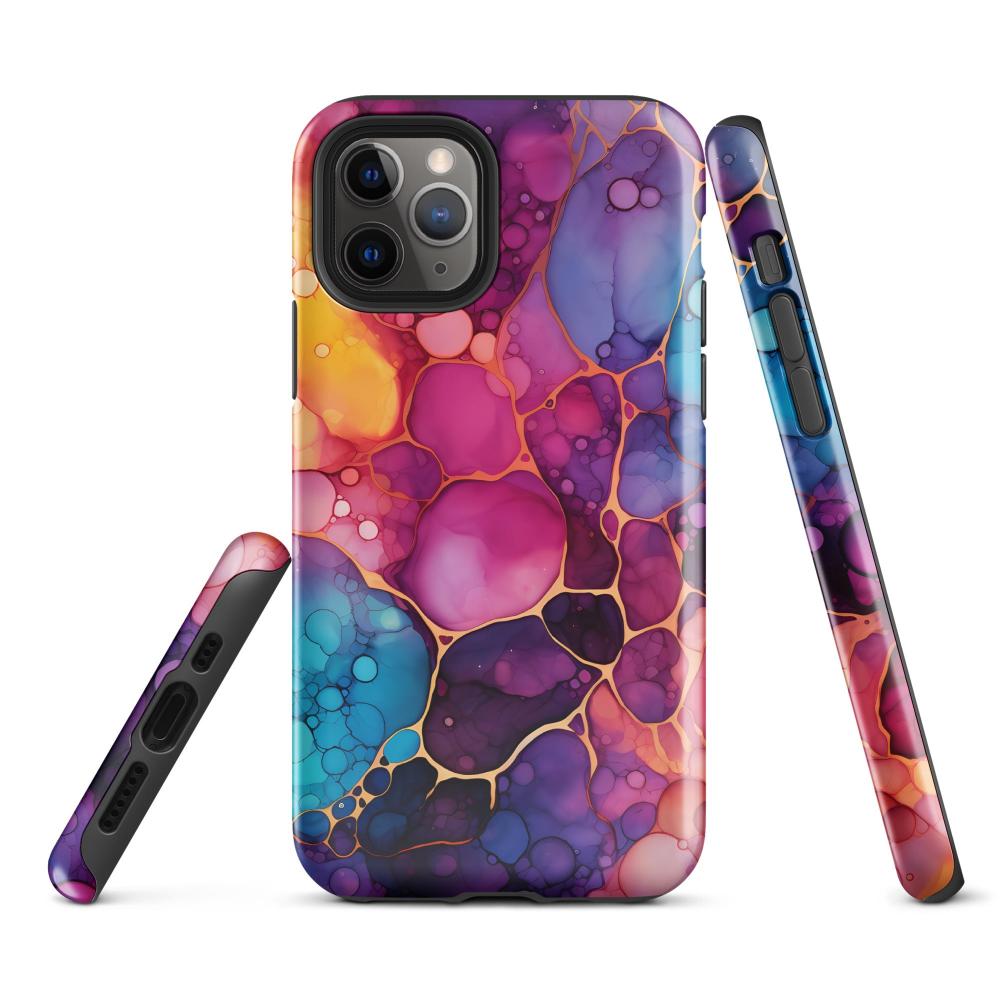 Liquid Crystals iPhone 11 Pro Tough Case 1 - Glossy - https://ascensionemporium.net