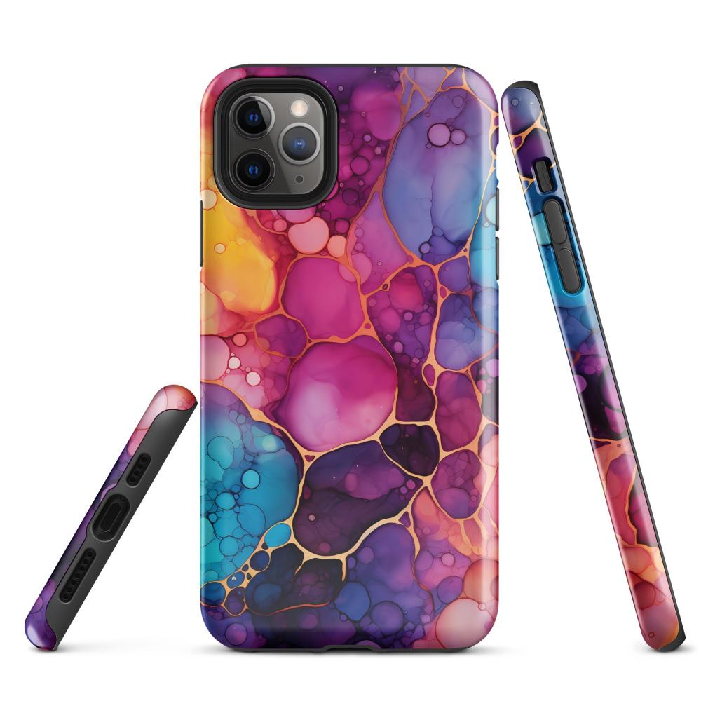 Liquid Crystals iPhone 11 Pro Max Tough Case 1 - Glossy - https://ascensionemporium.net