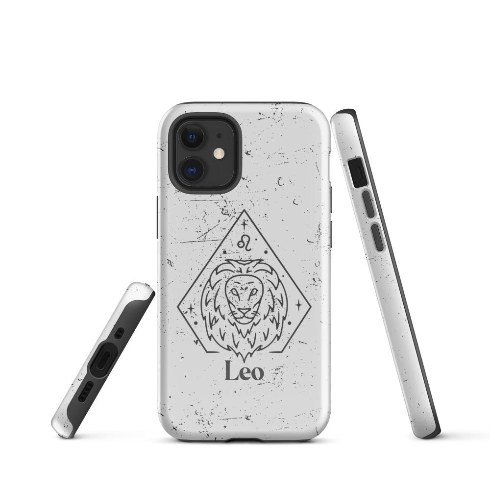 Leo Zodiac iPhone 12 mini Tough Case - Glossy Finish - https://ascensionemporium.net