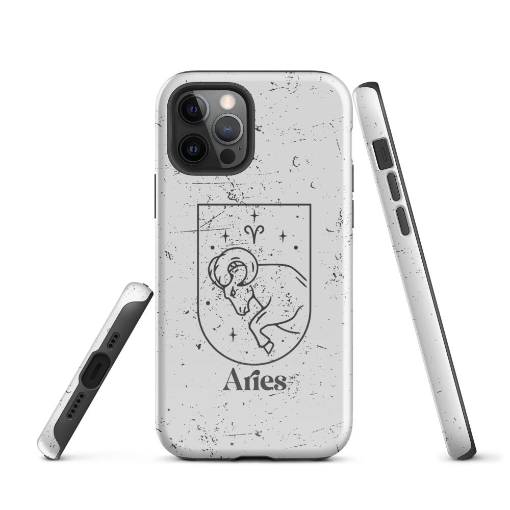 Aries Zodiac iPhone 12 Pro Tough Case - Glossy Finish - https://ascensionemporium.net