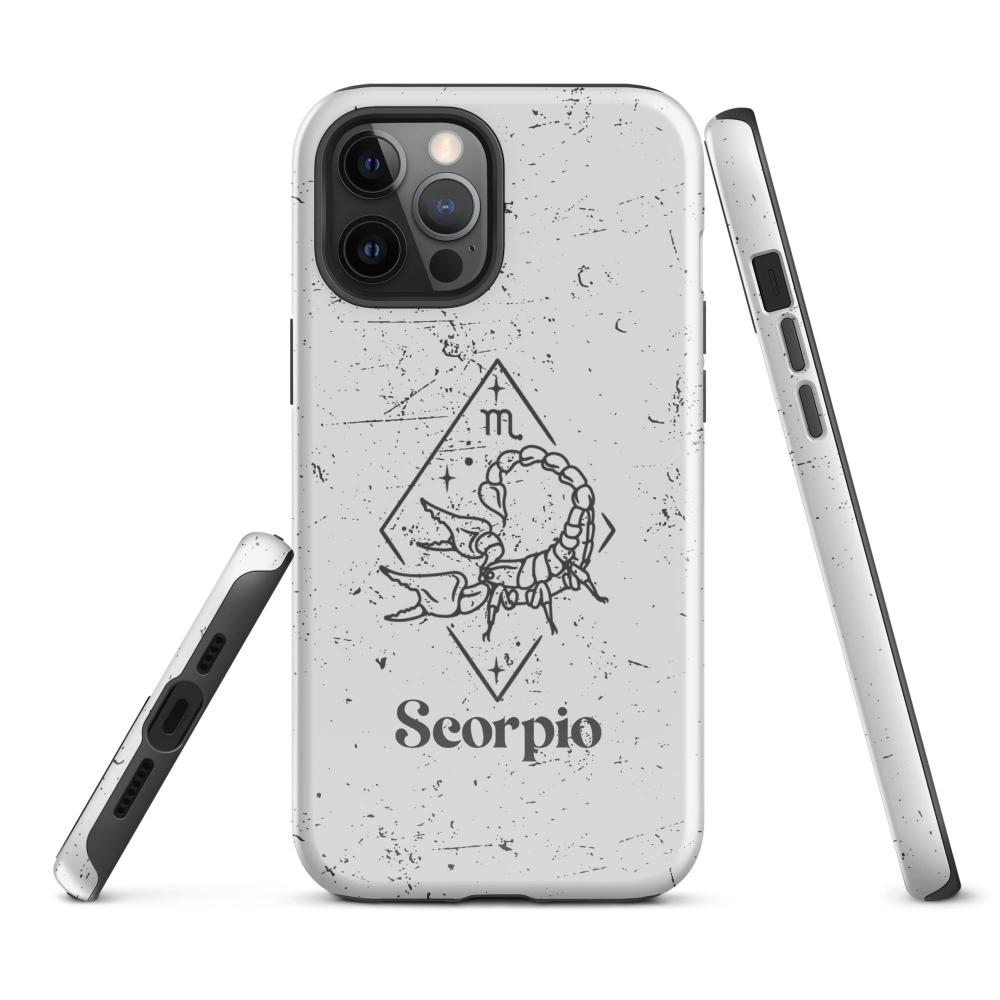 Scorpio Zodiac iPhone 12 Pro Max Tough Case - Glossy Finish - https://ascensionemporium.net