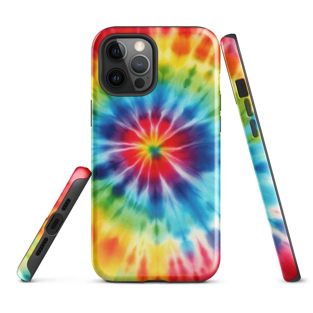 Tie Dye iPhone 12 Pro Max Tough Case - Glossy Finish - https://ascensionemporium.net