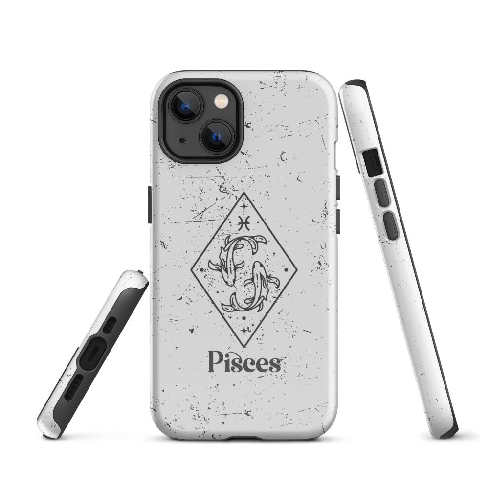 Pisces Zodiac iPhone 13 Tough Case - Glossy Finish - https://ascensionemporium.net
