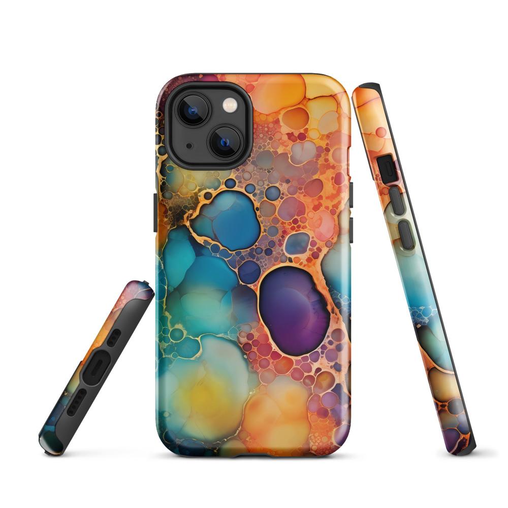 Liquid Crystals iPhone 13 Tough Case 2 - Glossy - https://ascensionemporium.net