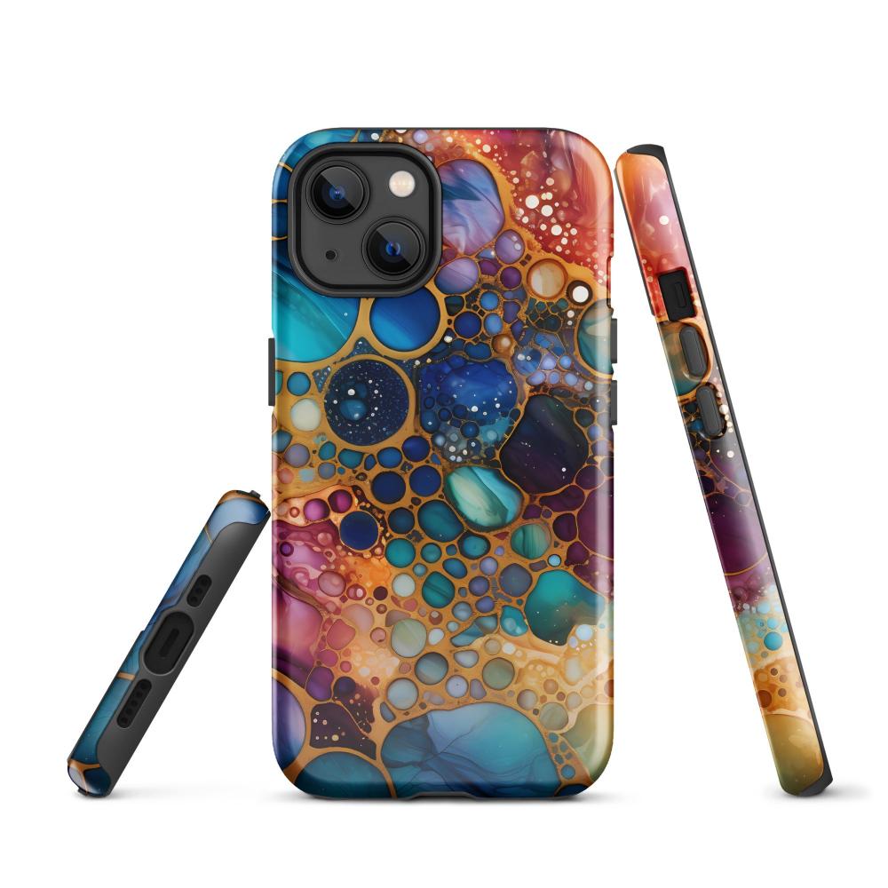 Liquid Crystals iPhone 13 Tough Case 3 - Glossy - https://ascensionemporium.net