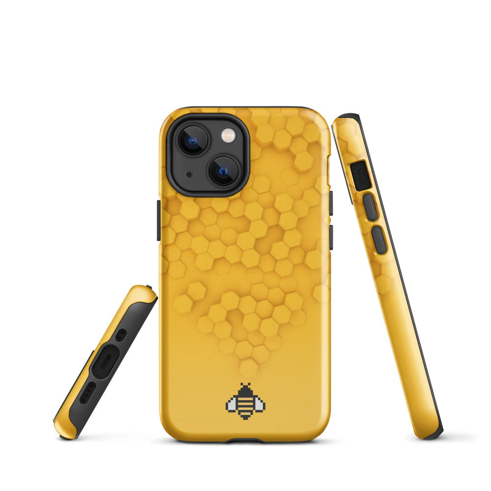 Honeycomb Tough Case for iPhone 13 mini - Glossy Finish - https://ascensionemporium.net