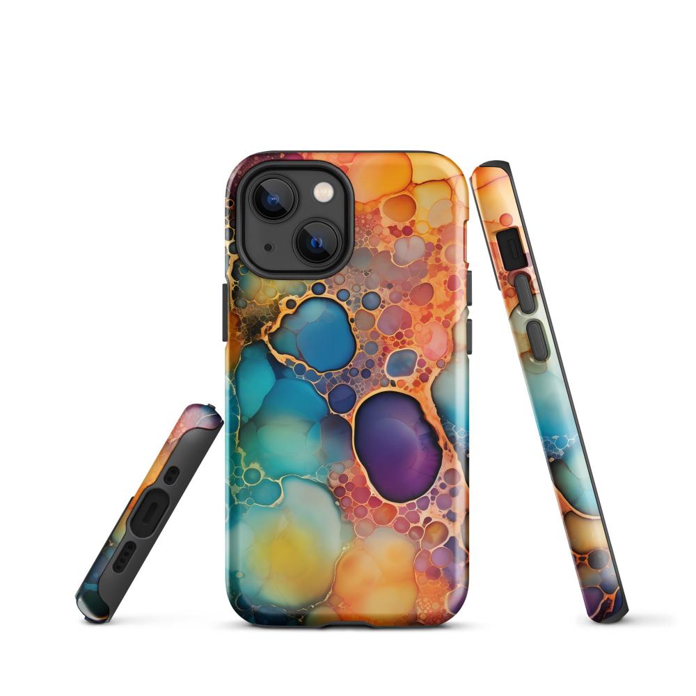 Liquid Crystals iPhone 13 mini Tough Case 2 - Glossy - https://ascensionemporium.net