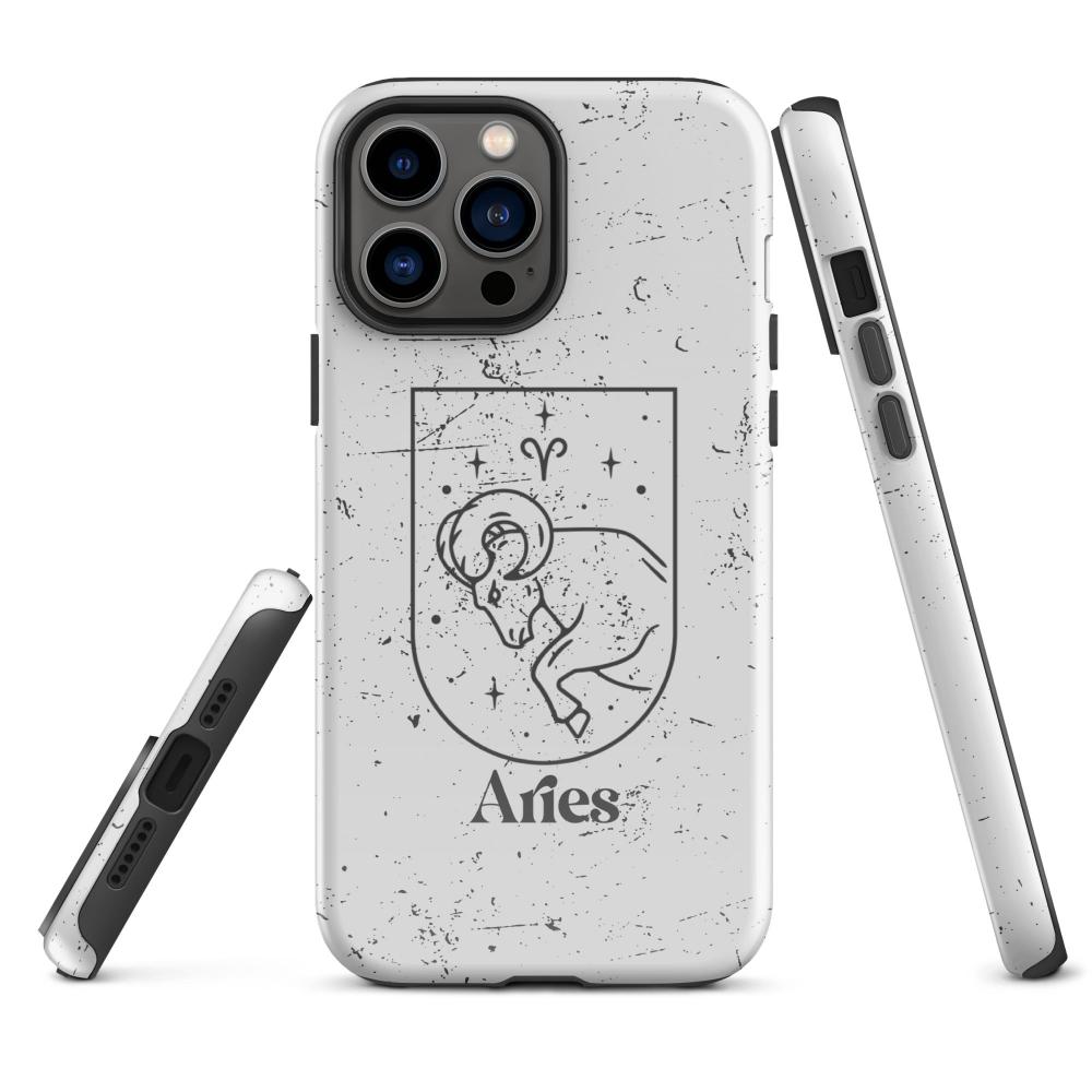 Aries Zodiac iPhone 13 Pro Max Tough Case - Glossy Finish - https://ascensionemporium.net