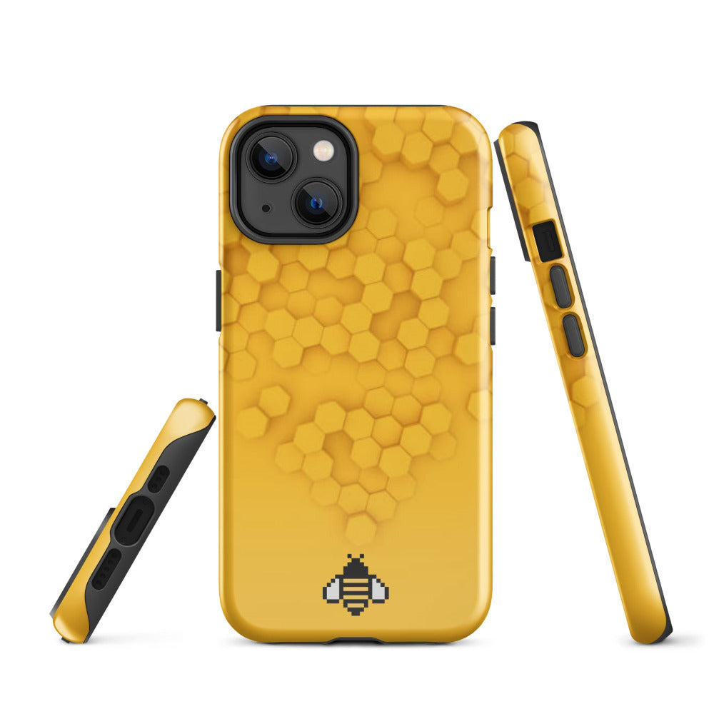 Honeycomb Tough Case for iPhone 14 - Glossy Finish - https://ascensionemporium.net