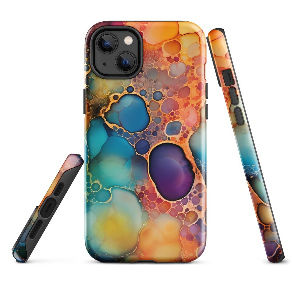 Liquid Crystals iPhone 14 Plus Tough Case 2 - Glossy - https://ascensionemporium.net