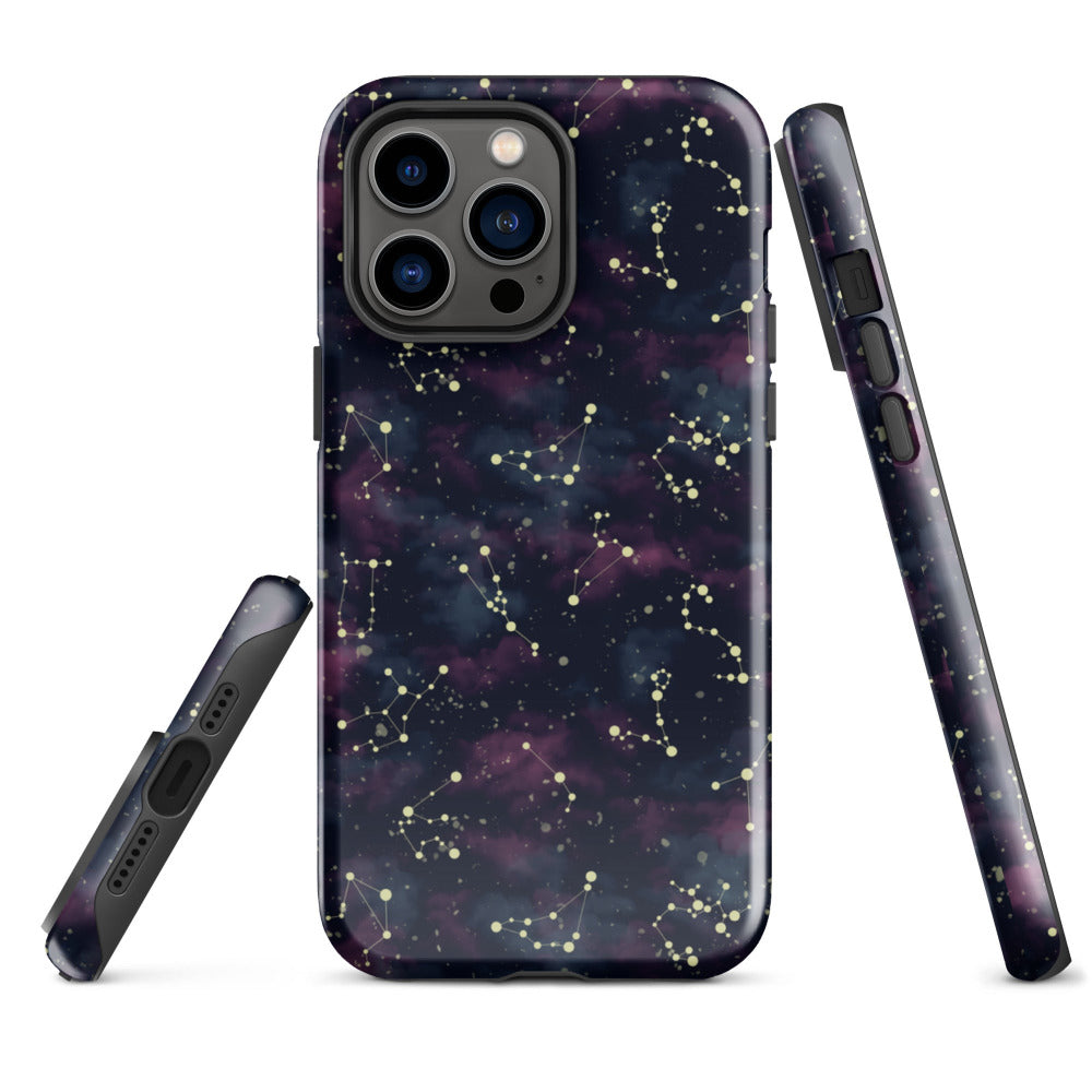 Star Constellations Tough Case for iPhone 14 Pro Max - Glossy Finish - https://ascensionemporium.net