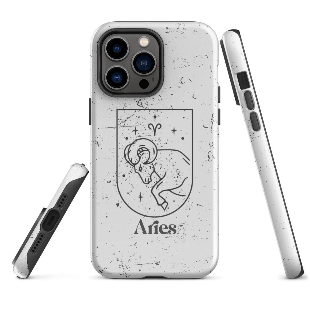 Aries Zodiac iPhone 14 Pro Max Tough Case - Glossy Finish - https://ascensionemporium.net