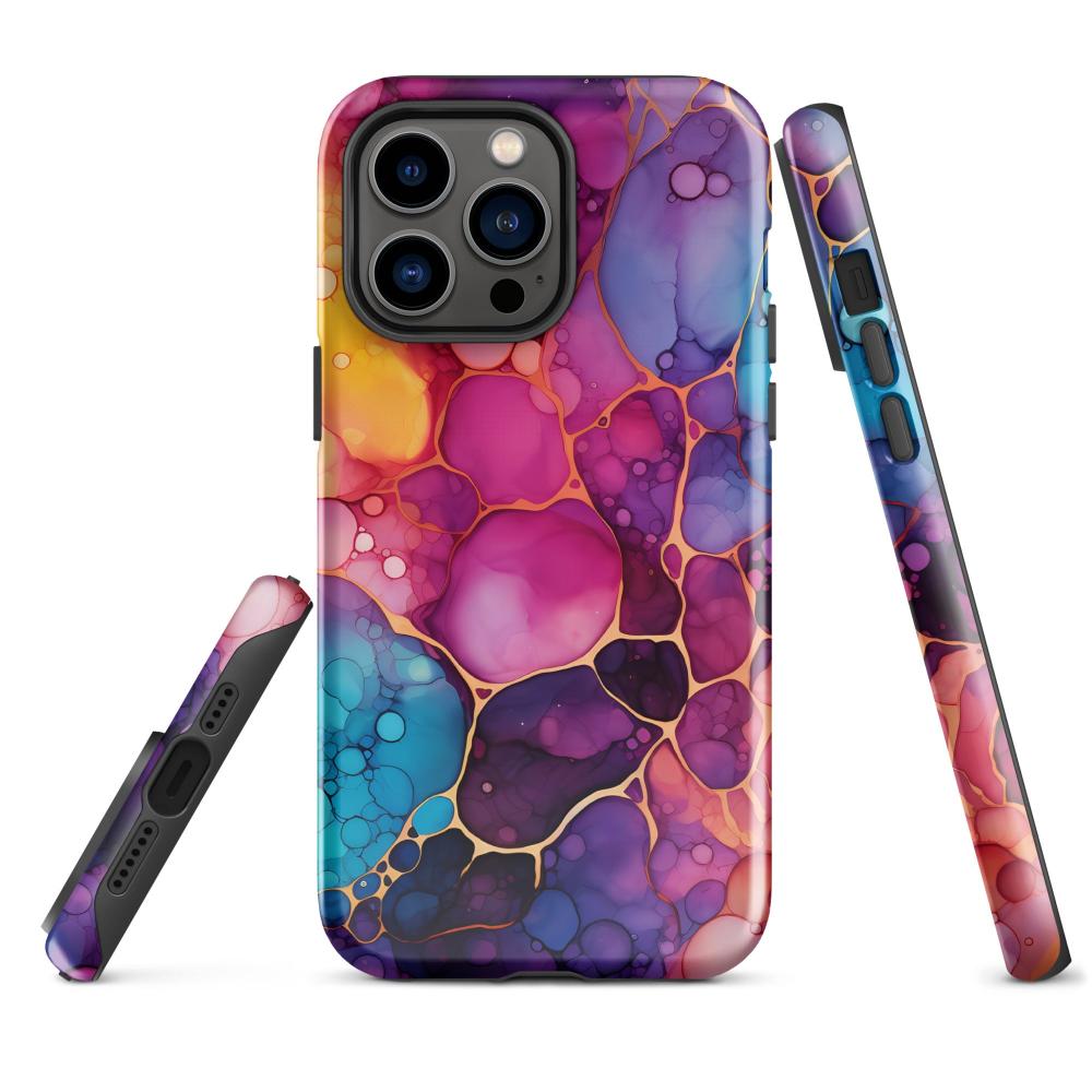 Liquid Crystals iPhone 14 Pro Max Tough Case 1 - Glossy - https://ascensionemporium.net