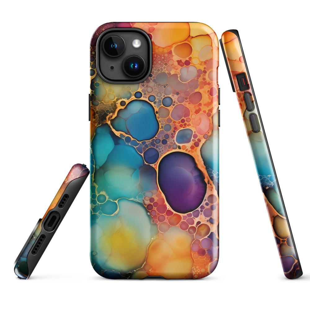 Liquid Crystals iPhone 15 Plus Tough Case 2 - Glossy - https://ascensionemporium.net