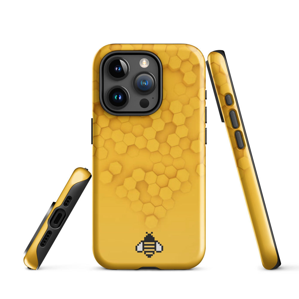 Honeycomb Tough Case for iPhone 15 Pro - Glossy Finish - https://ascensionemporium.net