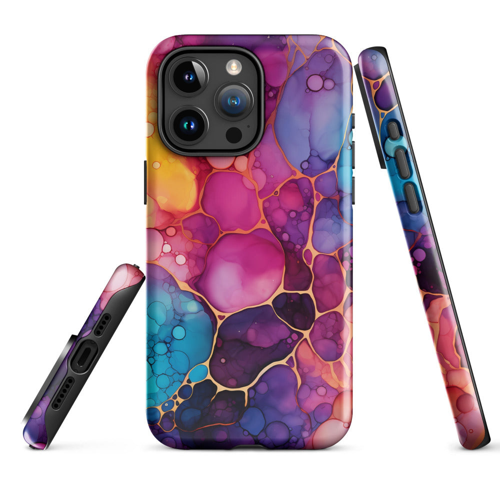 Liquid Crystals iPhone® Tough Case 1 - https://ascensionemporium.net
