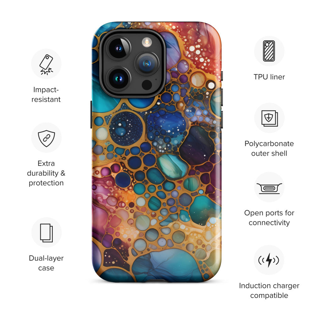 Liquid Crystals iPhone® Tough Case 3 - https://ascensionemporium.net