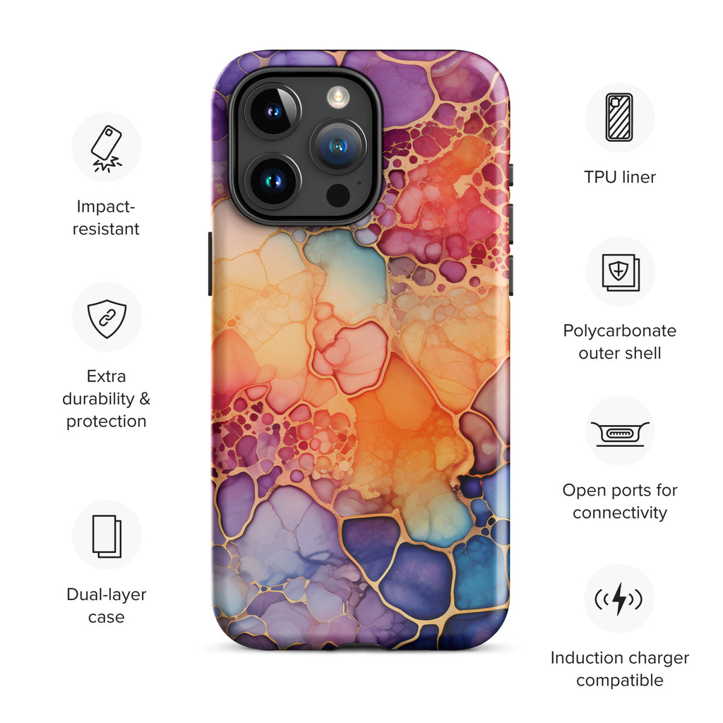 Liquid Crystals iPhone® Tough Case 4 - https://ascensionemporium.net