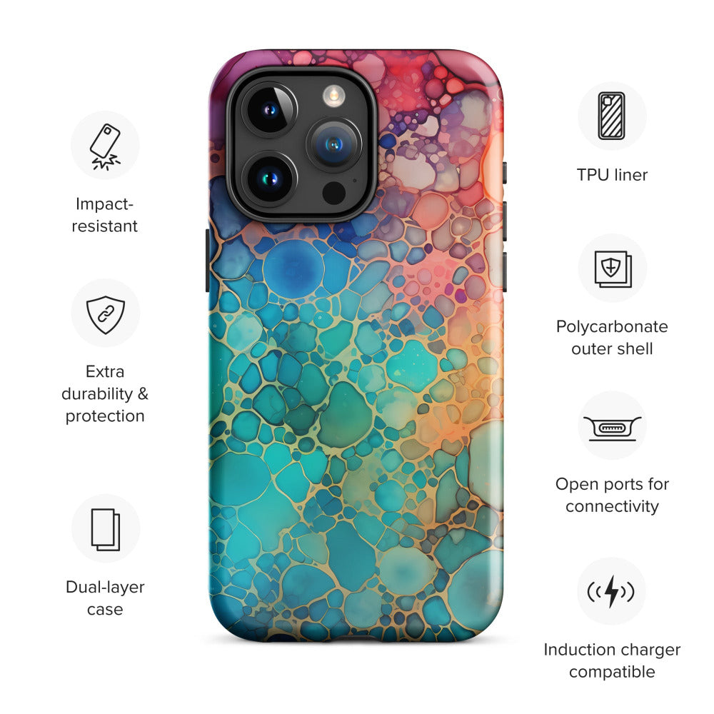 Liquid Crystals iPhone® Tough Case 8 - https://ascensionemporium.net