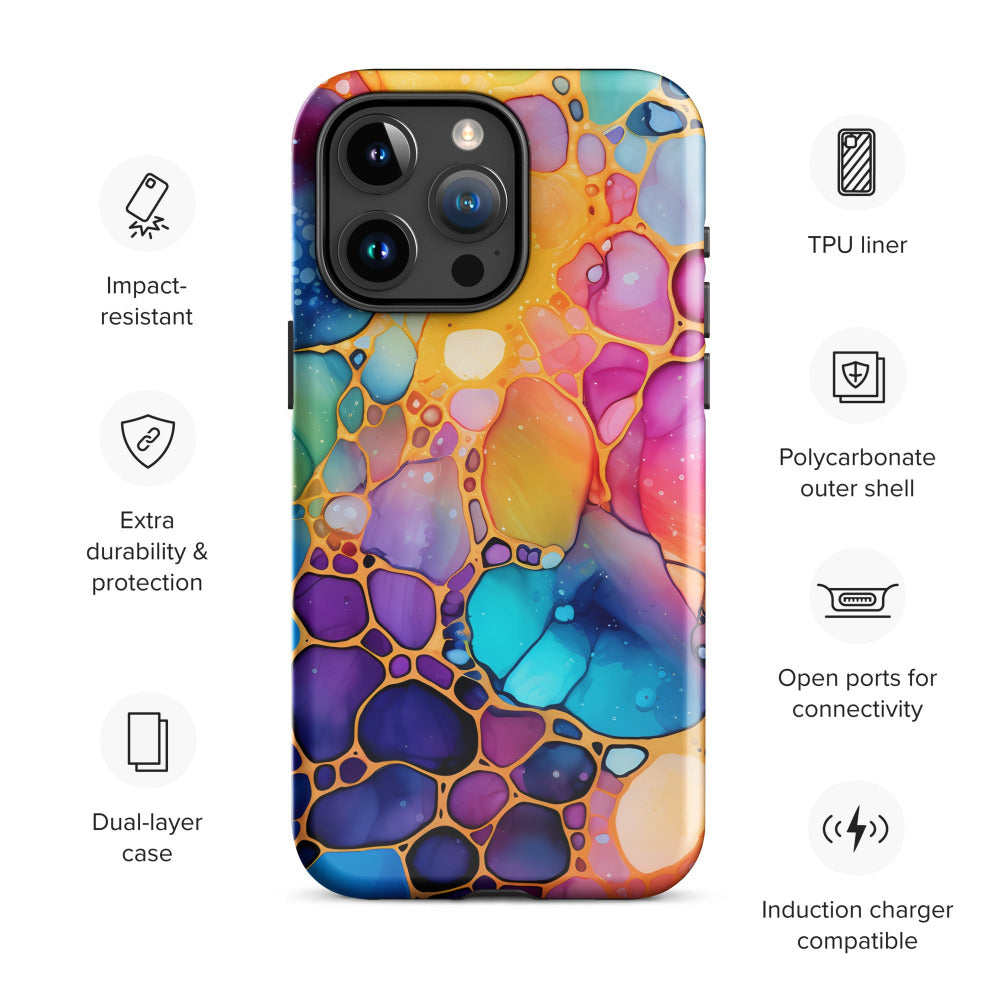 Liquid Crystals iPhone® Tough Case 9 - https://ascensionemporium.net