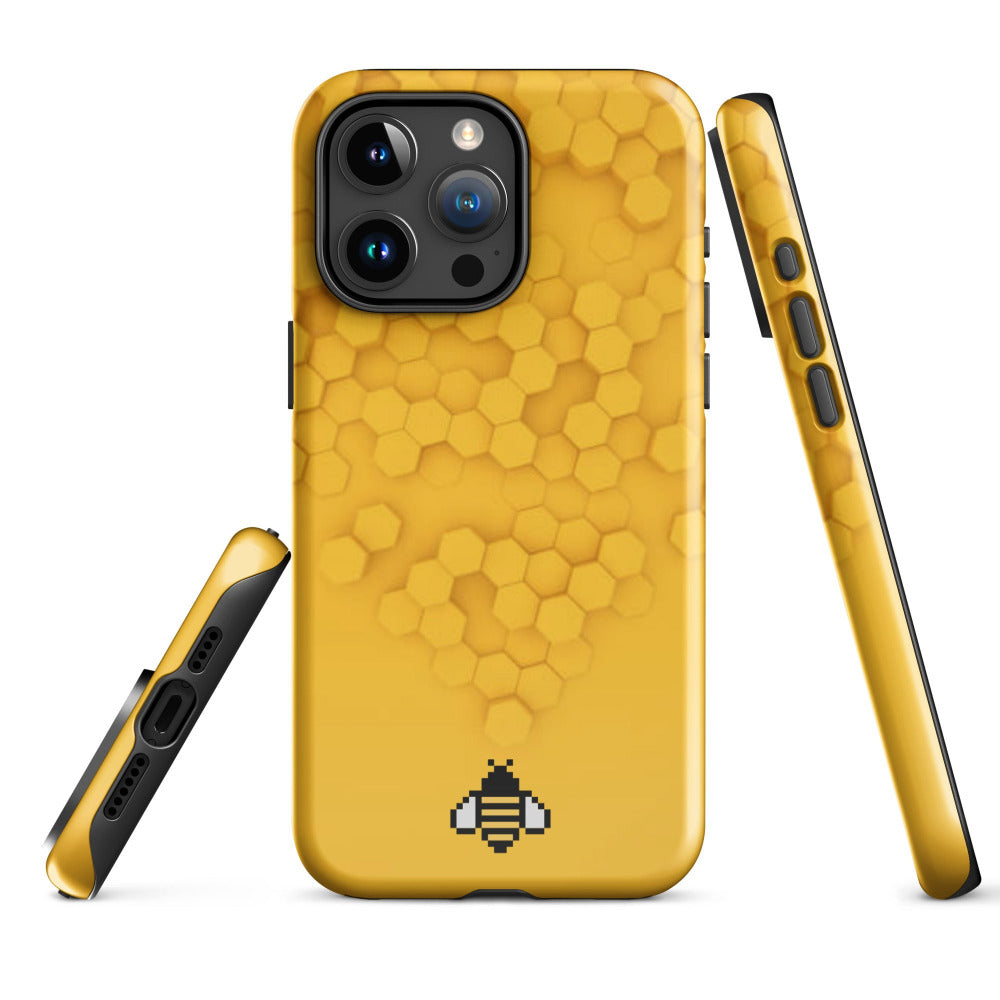 Honeycomb Tough Case for iPhone 15 Pro Max - Glossy Finish - https://ascensionemporium.net