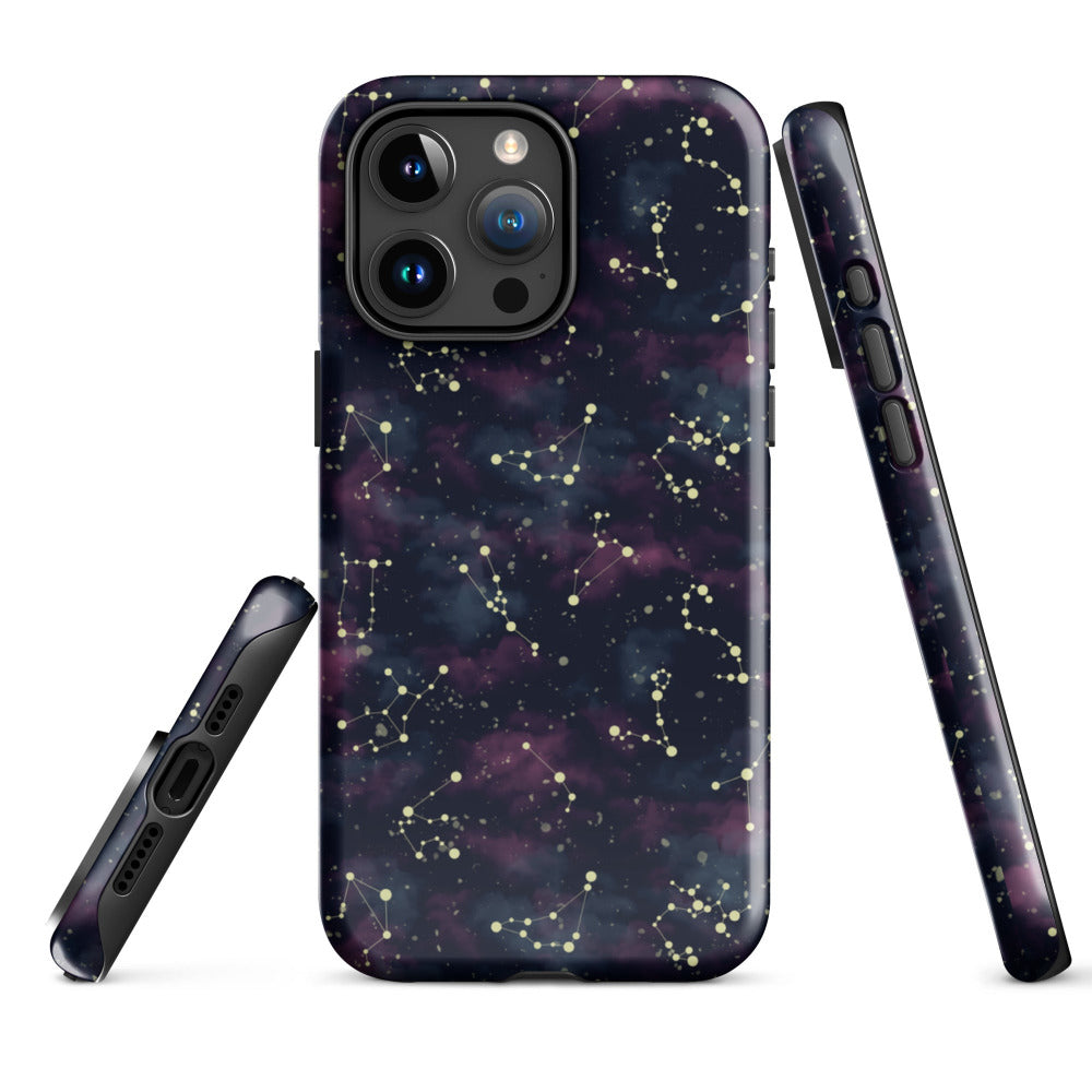 Star Constellations Tough Case for iPhone 15 Pro Max - Glossy Finish - https://ascensionemporium.net