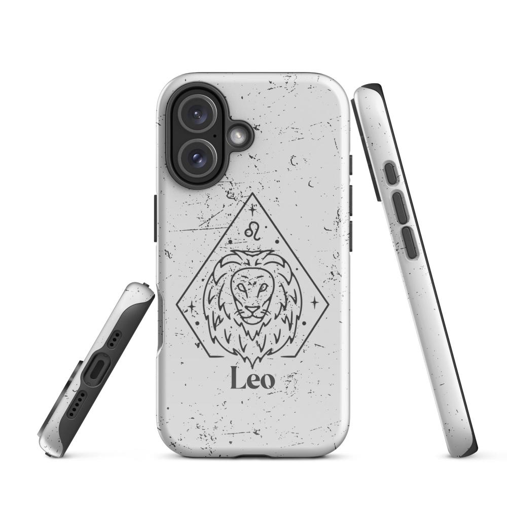 Leo Zodiac iPhone 16 Tough Case - Glossy Finish - https://ascensionemporium.net
