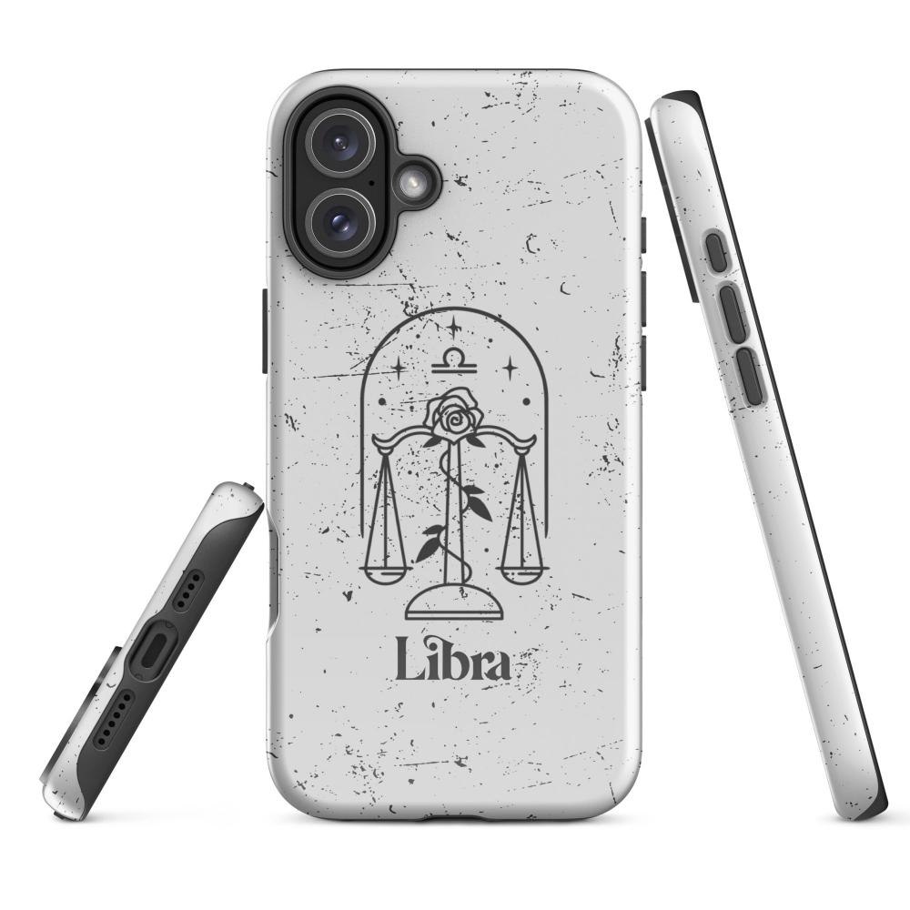 Libra Zodiac iPhone 16 Plus Tough Case - Glossy Finish - https://ascensionemporium.net