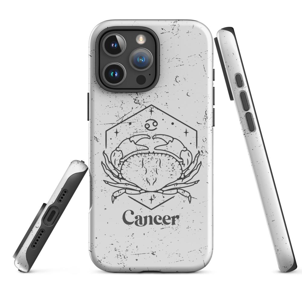 Cancer Zodiac iPhone 16 Pro Max Tough Case - Glossy Finish - https://ascensionemporium.net