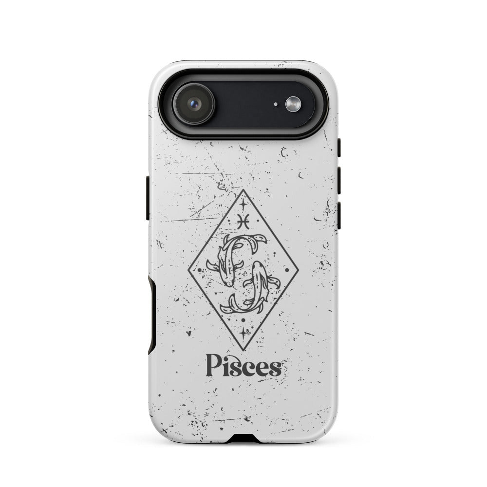 Pisces Zodiac iPhone 17 Air Tough Case - Glossy Finish - https://ascensionemporium.net mockup