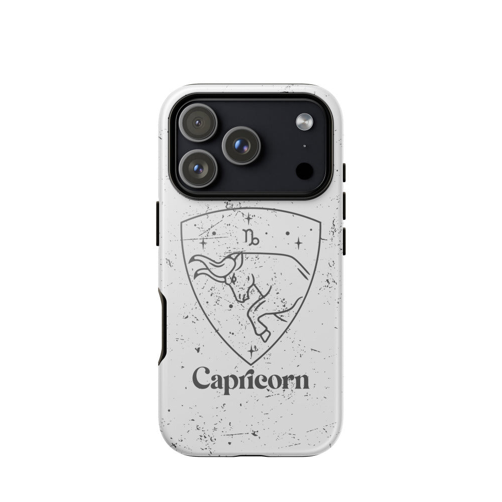 Capricorn Zodiac iPhone 17 Pro Tough Case - Glossy Finish - https://ascensionemporium.net