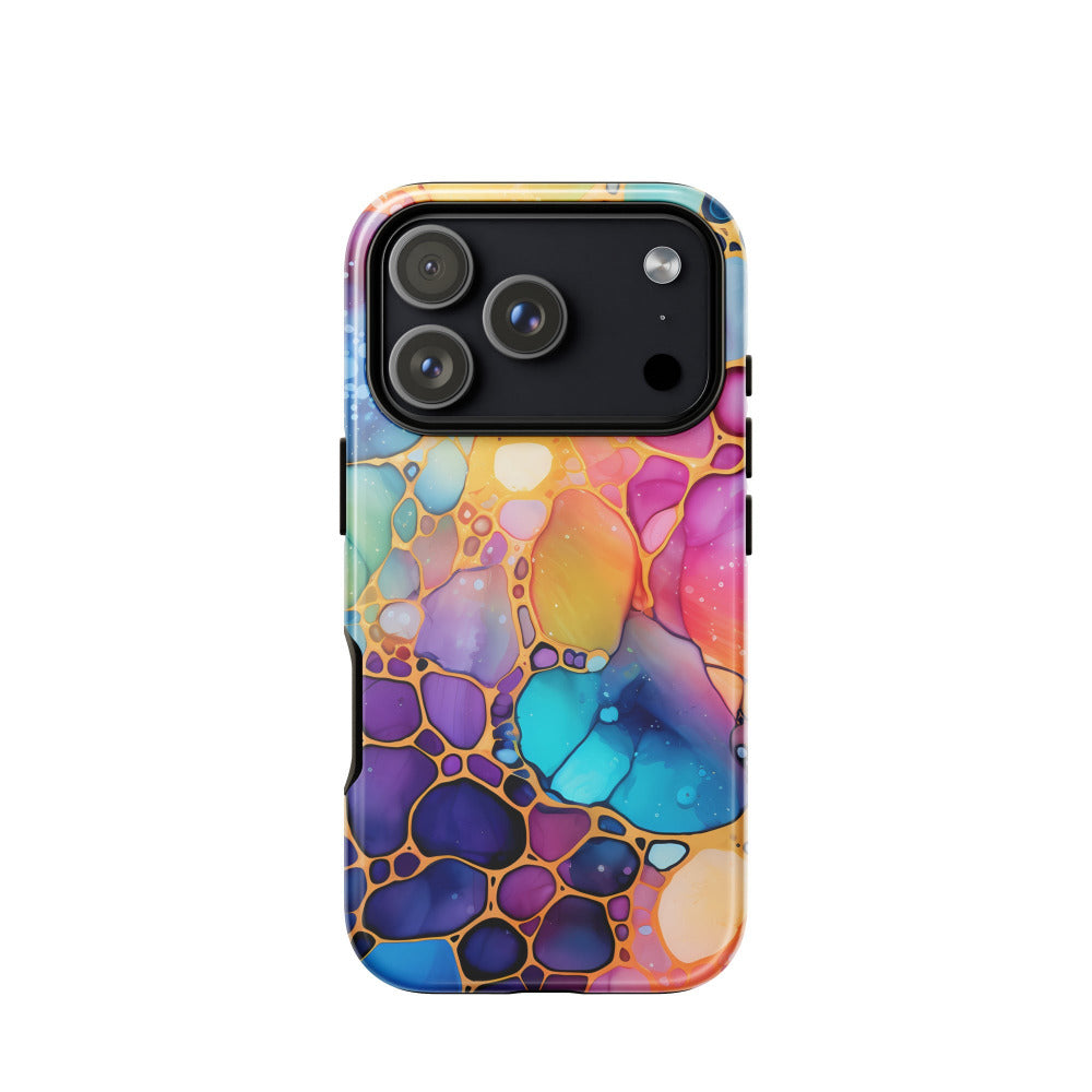 Liquid Crystals iPhone® 17 Pro Tough Case 9 - https://ascensionemporium.net