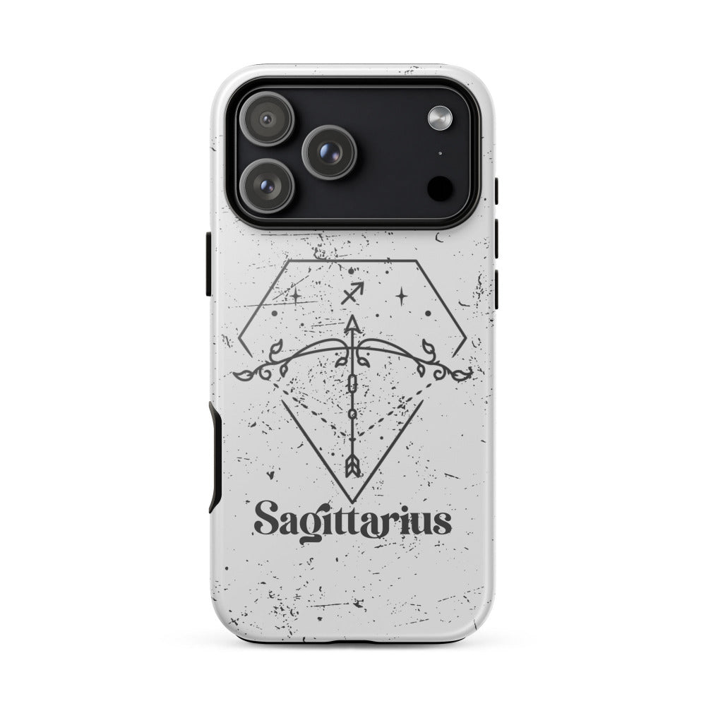 Sagittarius Zodiac iPhone 17 Pro Max Tough Case - Glossy Finish - https://ascensionemporium.net