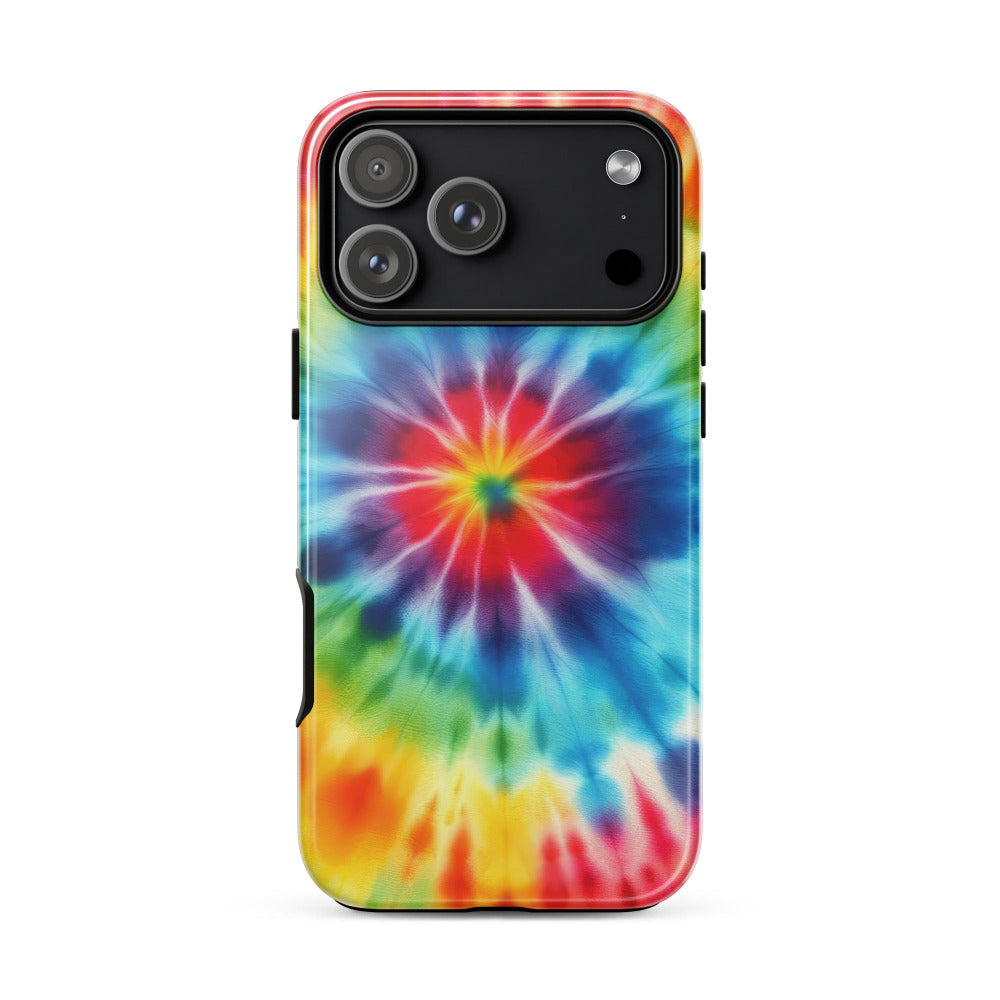 Tie Dye iPhone 17 Pro Max Tough Case - Glossy Finish - https://ascensionemporium.net