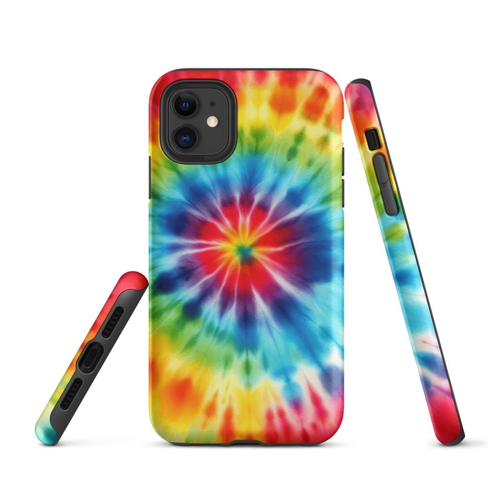 Tie Dye iPhone 11 Tough Case - Matte Finish - https://ascensionemporium.net