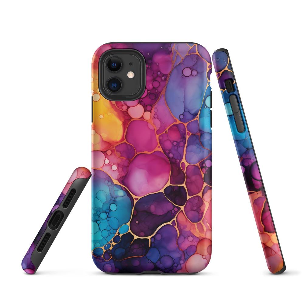 Liquid Crystals iPhone 11 Tough Case 1 - Matte - https://ascensionemporium.net