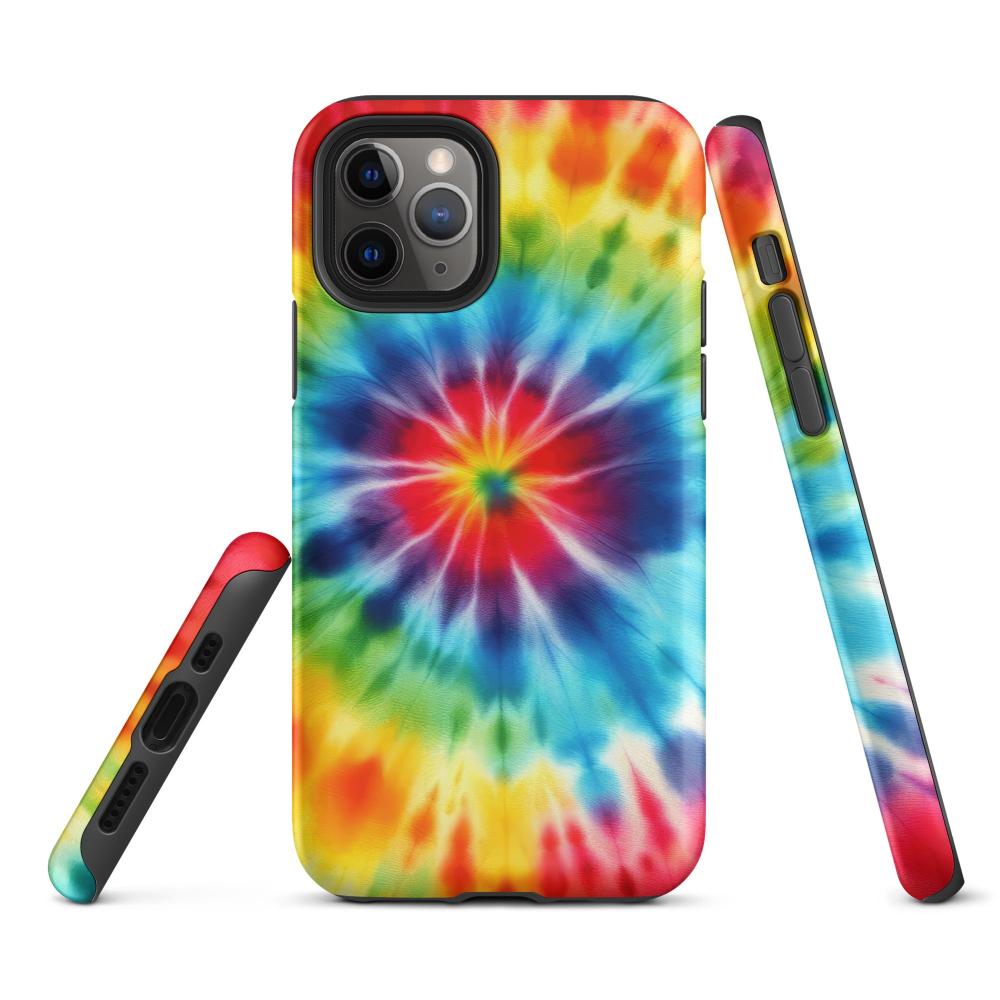 Tie Dye iPhone 11 Pro Tough Case - Matte Finish - https://ascensionemporium.net