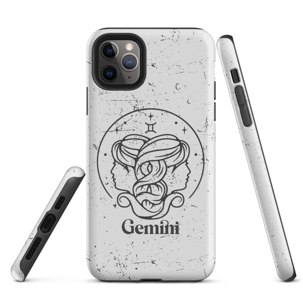 Gemini Zodiac iPhone 11 Pro Max Tough Case - Matte Finish - https://ascensionemporium.net